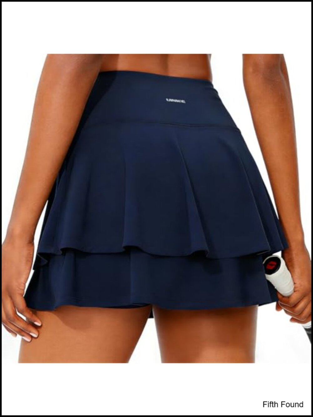 Women's Pleated Tennis Skort Golf Athletic Skirt w/ Pockets & Built-In Shorts